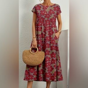 Beautiful, flower print dress